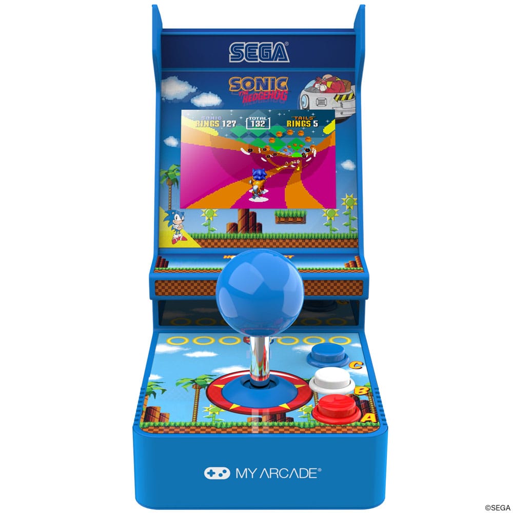 Sonic The Hedgehog Portable Retro Arcade Joystick Player My Arcade