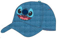 Lilo & Stitch Curved Bill Cap Stitch´s Face Heroes Inc