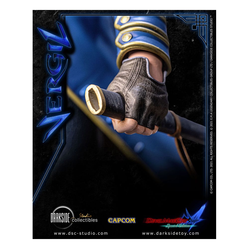 Devil May Cry 4 Premium Statue Vergil Darkside Collectibles Studio