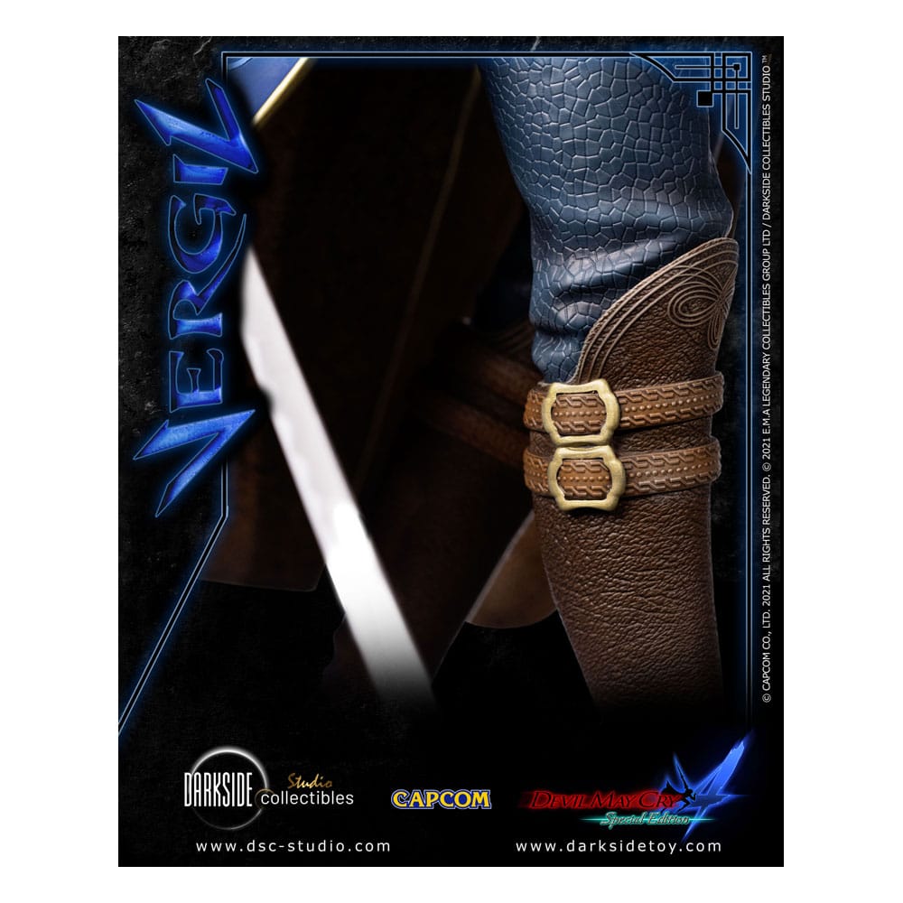 Devil May Cry 4 Premium Statue Vergil Darkside Collectibles Studio