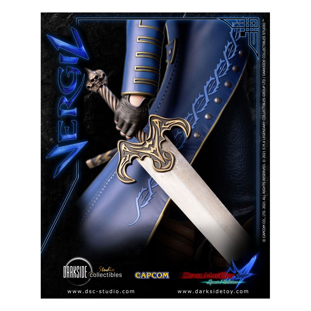 Devil May Cry 4 Premium Statue Vergil Darkside Collectibles Studio
