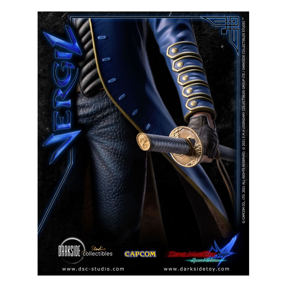 Devil May Cry 4 Premium Statue Vergil Darkside Collectibles Studio