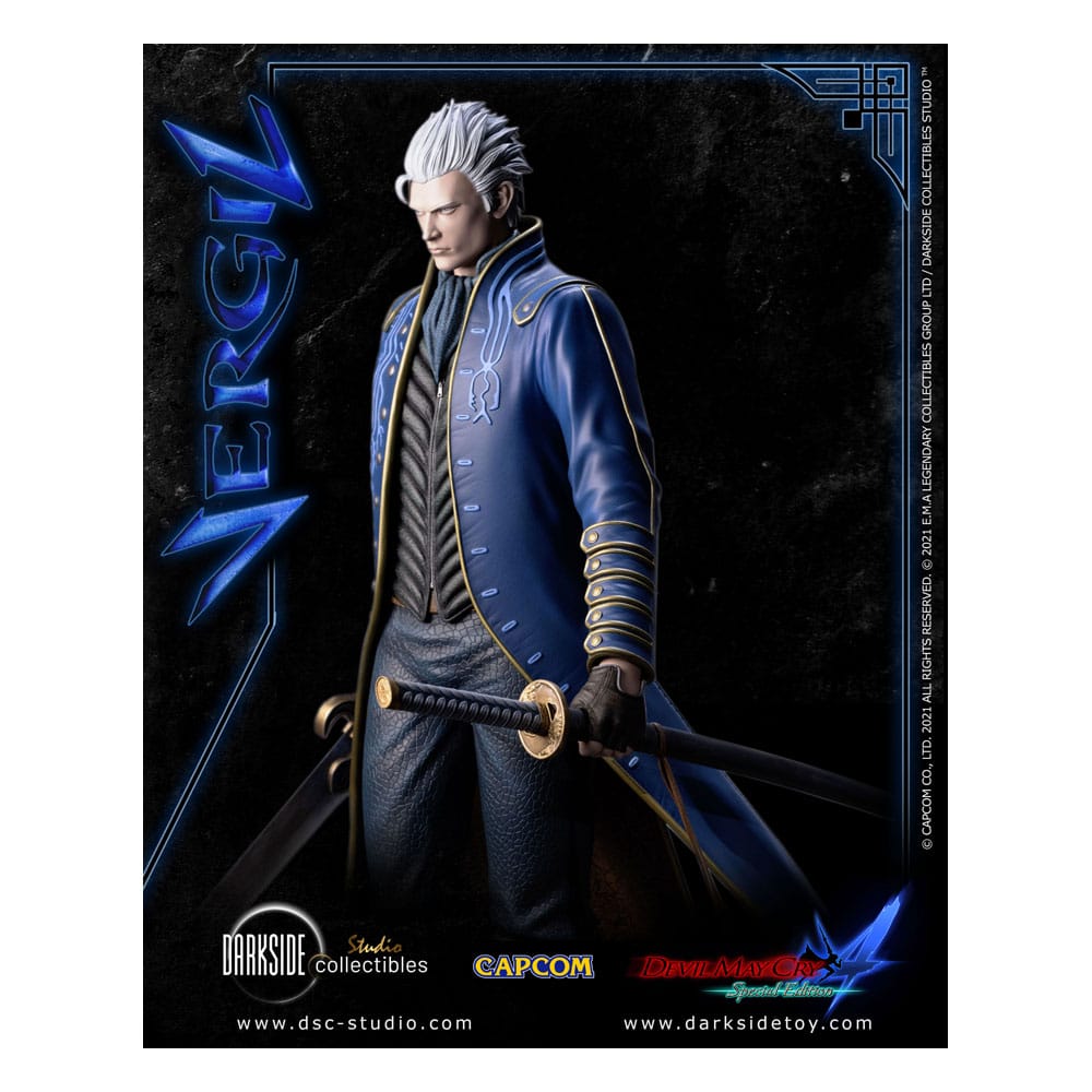 Devil May Cry 4 Premium Statue Vergil Darkside Collectibles Studio