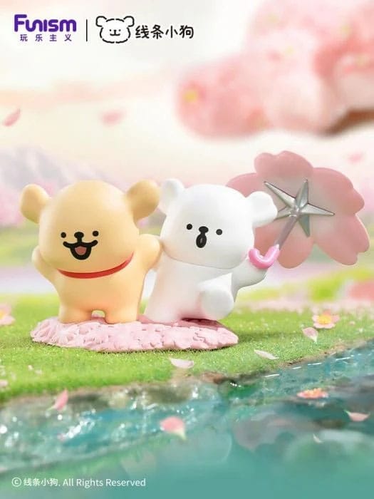 Maltese Cherry Blossoms Series Mini Figures Display 6 Funism