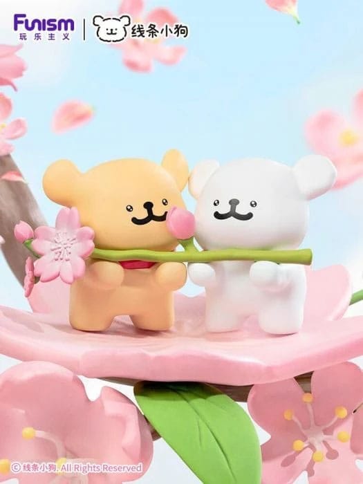 Maltese Cherry Blossoms Series Mini Figures Display 6 Funism
