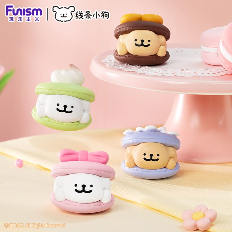 Maltese Sweet Box Series Mini Figures 3 Pack Puppy Face Display 6 Funism