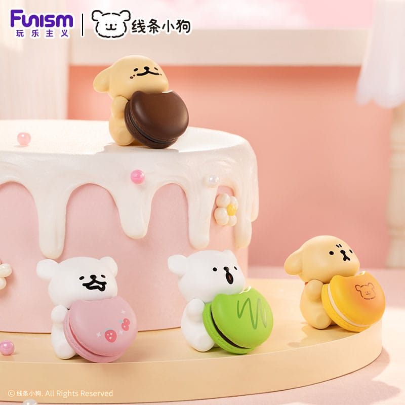 Maltese Sweet Box Series Mini Figures 3 Pack Puppy Face Display 6 Funism