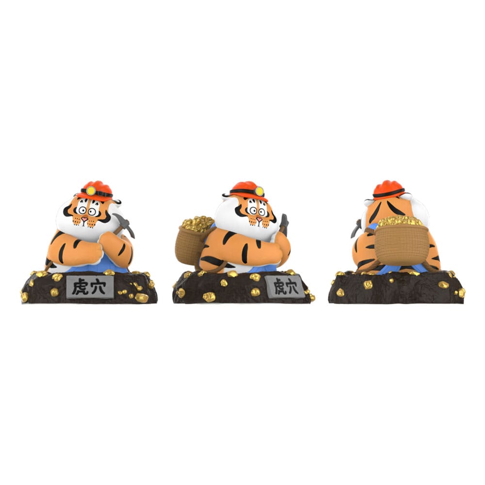 I Am Not Fat Tiger Long Teng Hu Yue Series Mini Figures Display 8 Funism