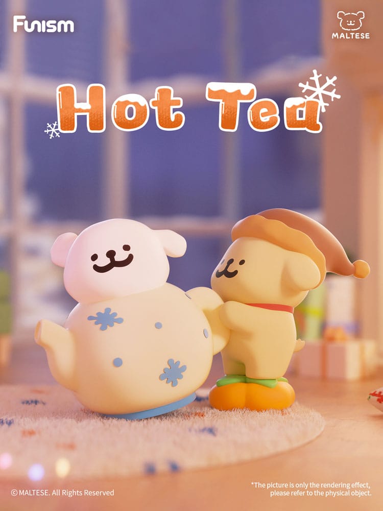 Maltese Cuddly Moments Series Mini Figures Display 8 Funism