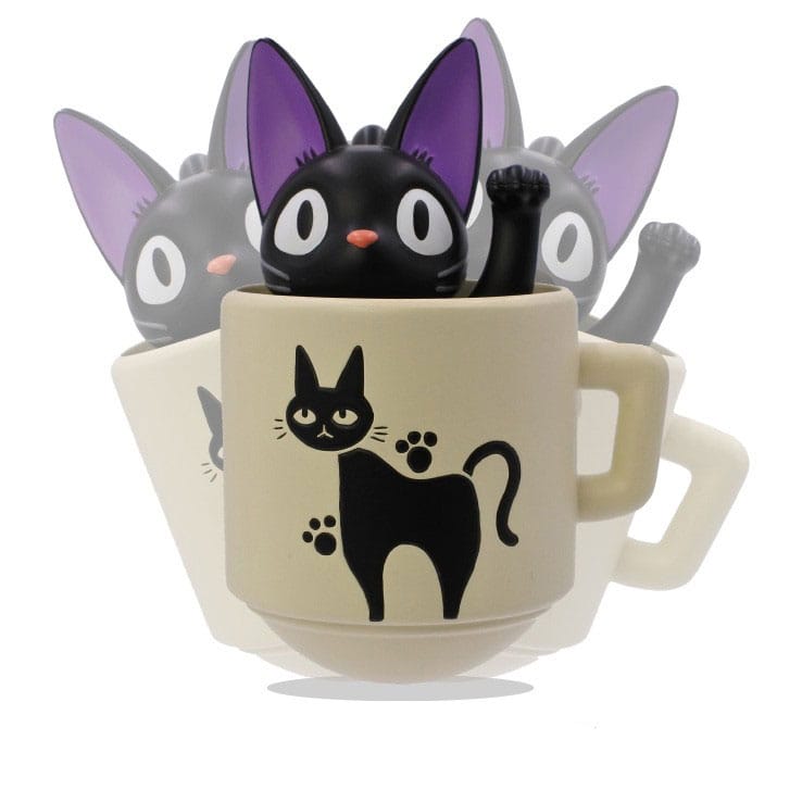 Kiki's Delivery Service Round Bottomed Figurine Kiki with her mug Semic