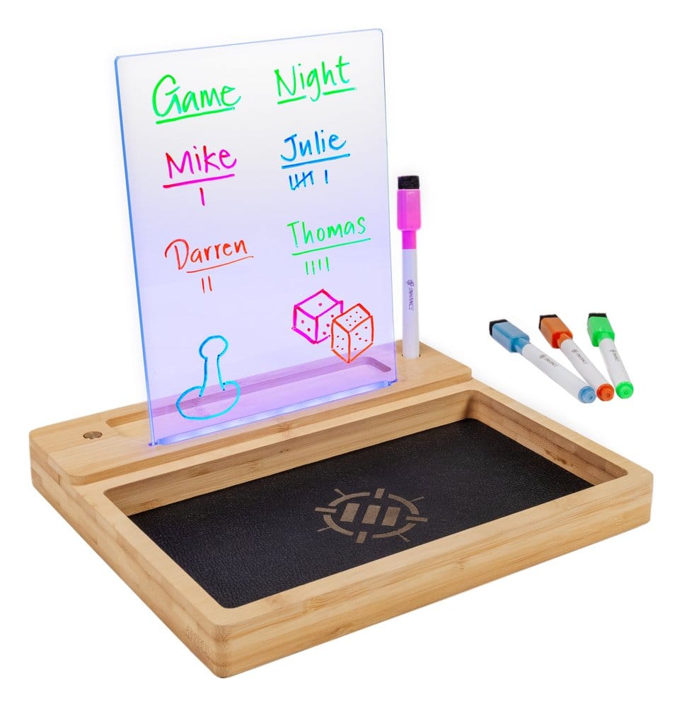 Enhance Tabletop LED Writing Board & Dice Tray Clear Enhance