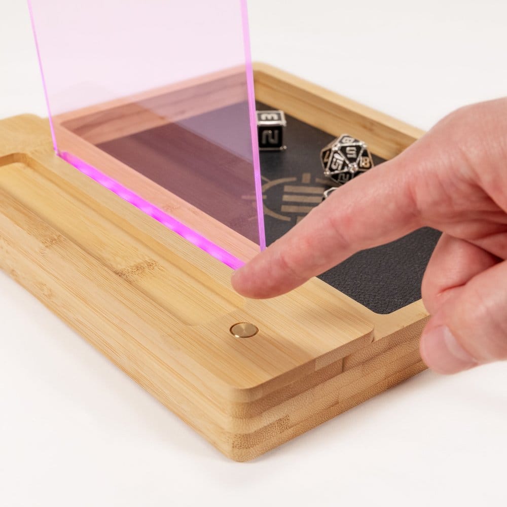 Enhance Tabletop LED Writing Board & Dice Tray Clear Enhance
