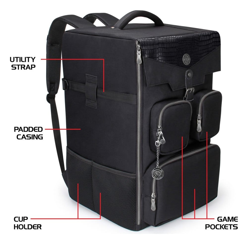 Enhance Board Game Backpack Collector's Edition Black Enhance