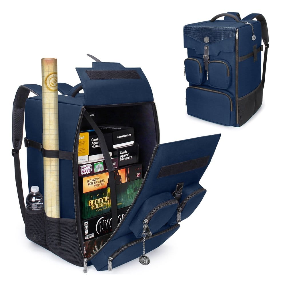Enhance Board Game Backpack Collector's Edition Blue Enhance