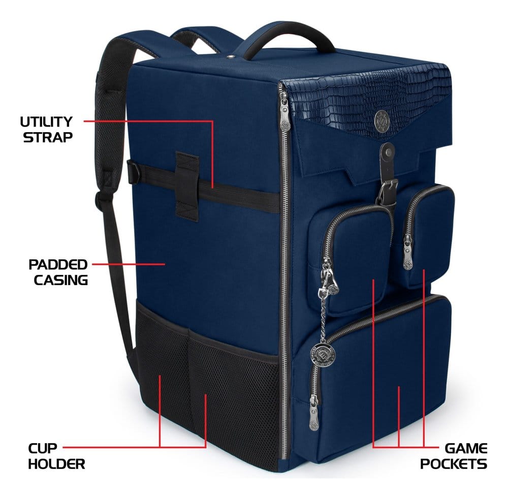 Enhance Board Game Backpack Collector's Edition Blue Enhance