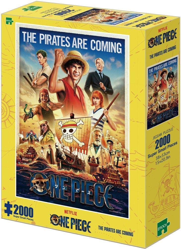 One Piece 2000 piece puzzle The Pirates Are Coming Epoch Toys