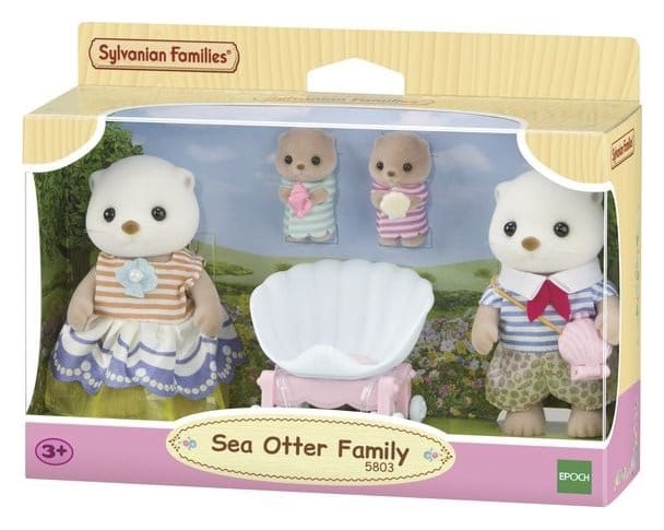 Sylvanian Families Sea Otter Family Set Epoch Toys