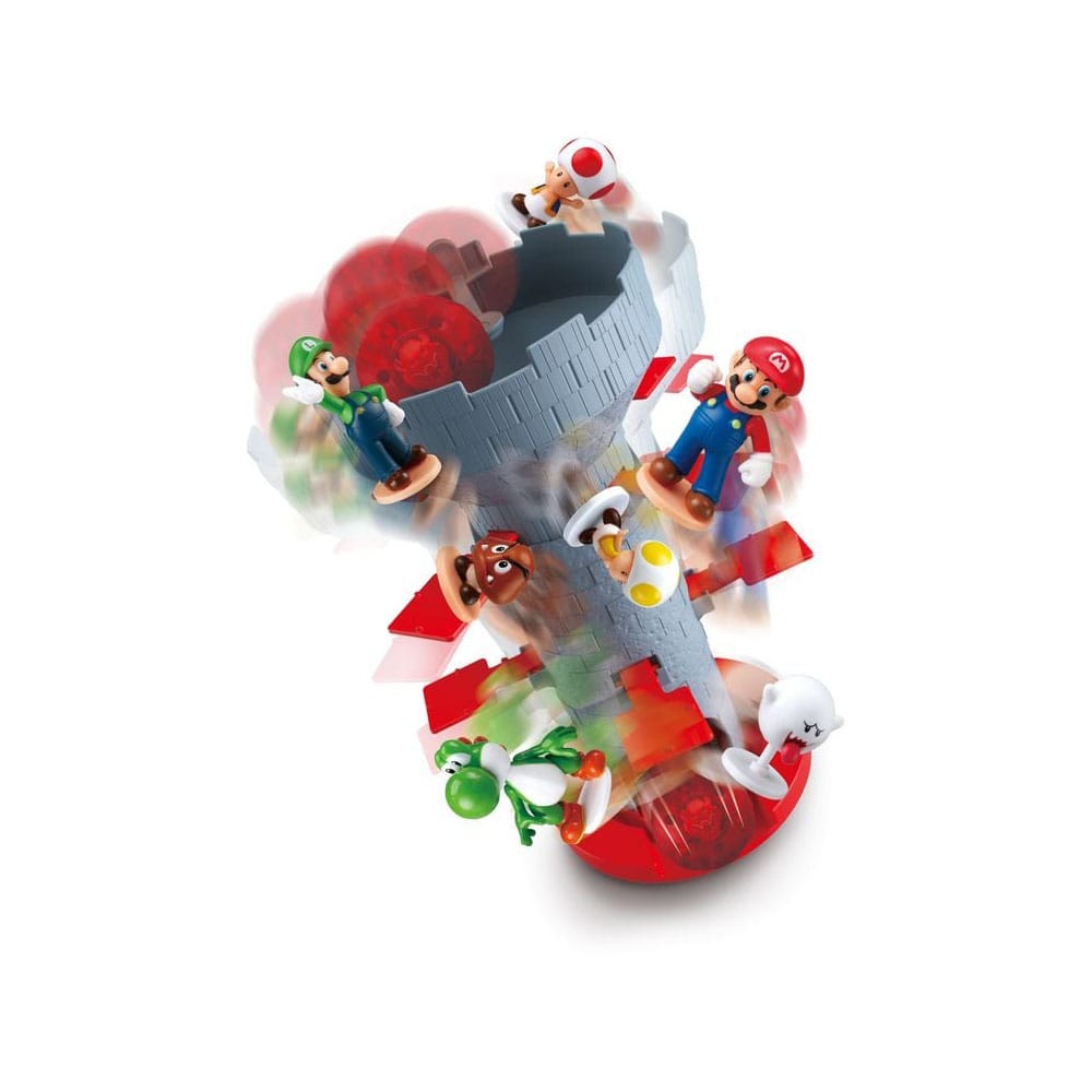 Super Mario game Blow Up! Shaky Tower Epoch Toys