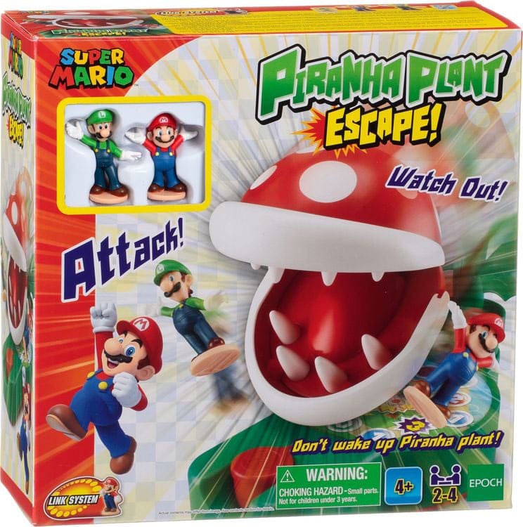 Super Mario game Piranha Plant Escape Epoch Toys