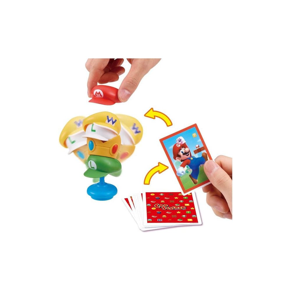 Super Mario game Cap Stacker Epoch Toys