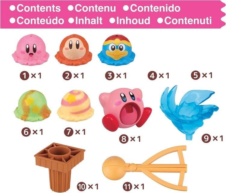 Kirby game Ice Cream Stacking Tower Epoch Toys