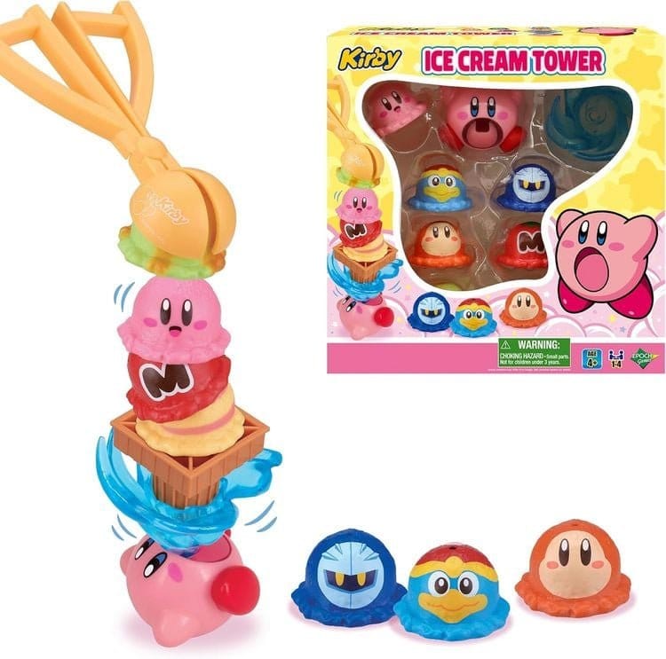 Kirby game Ice Cream Stacking Tower Epoch Toys