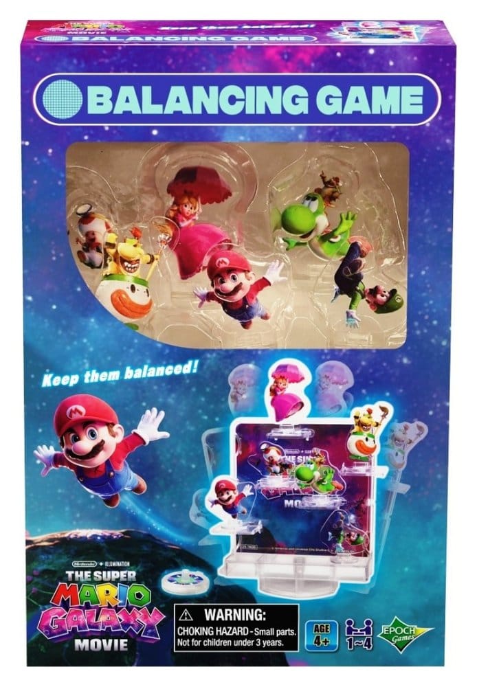 Super Mario game Galaxy Movie Balancing Epoch Toys