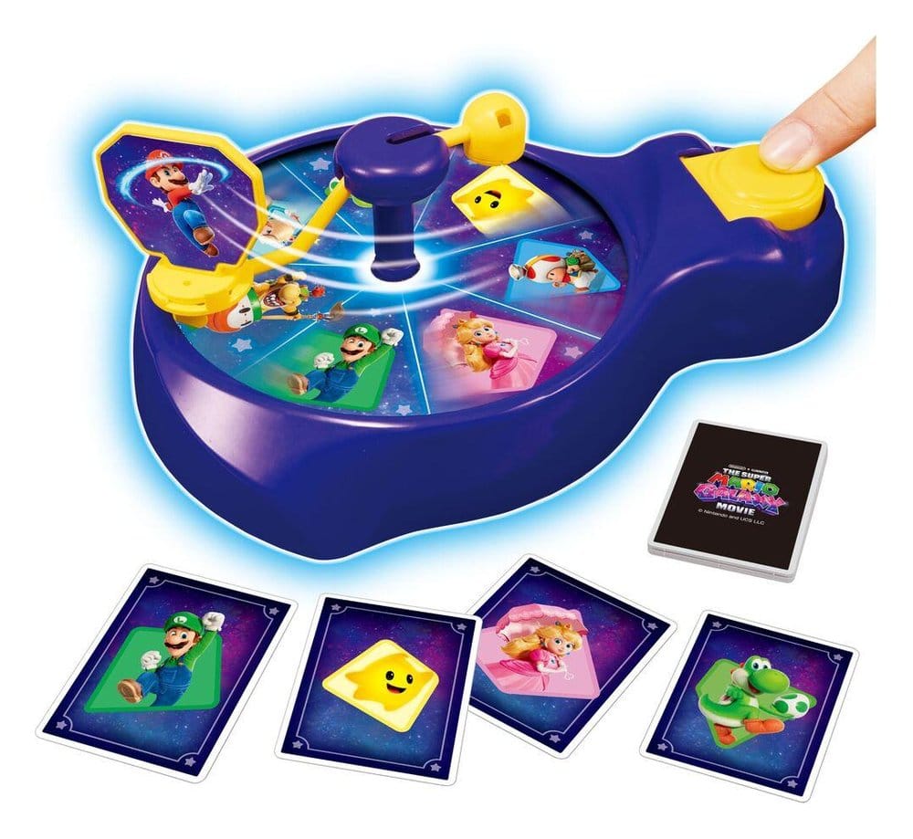 Super Mario game Galaxy Movie Spin'n Match Epoch Toys