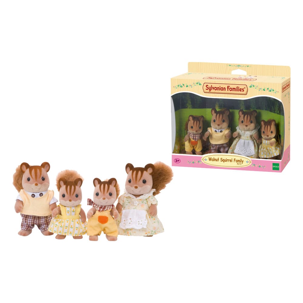 Sylvanian Families Family Walnut squirrel figure Epoch Toys