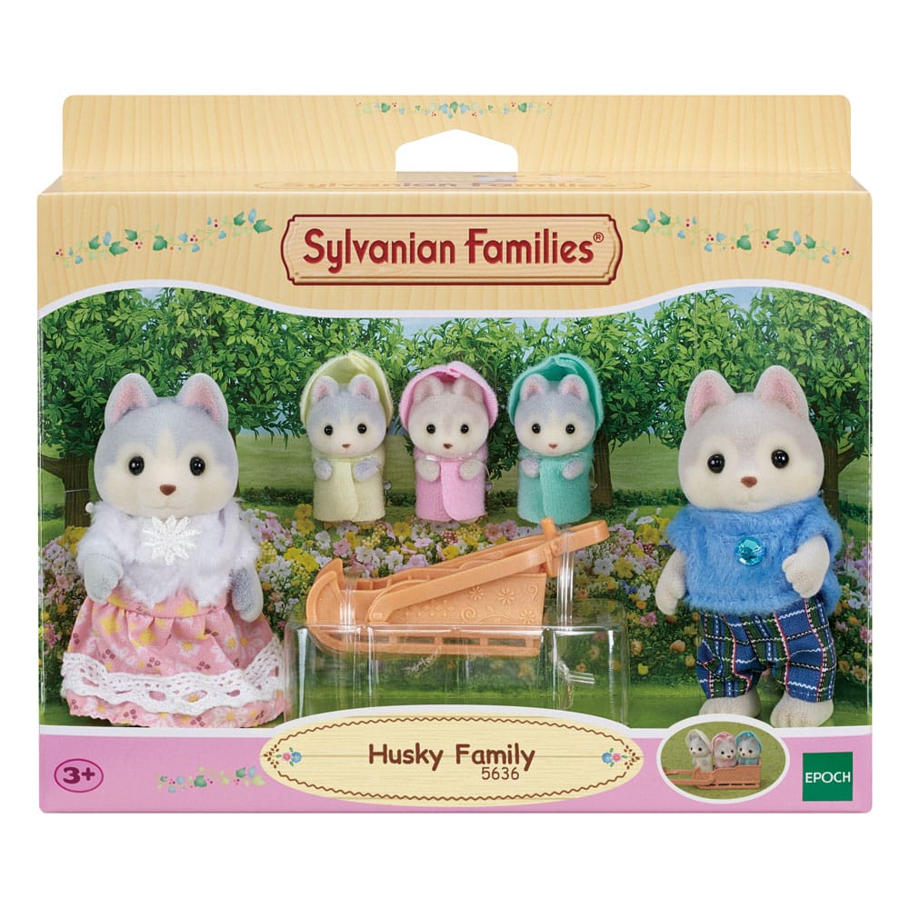 Sylvanian Families Family Husky figure Epoch Toys