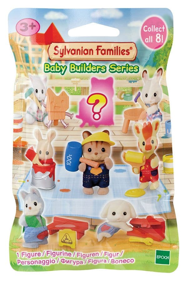 Sylvanian Families Construction site baby friends Surprise Bag figure Display 16 Epoch Toys