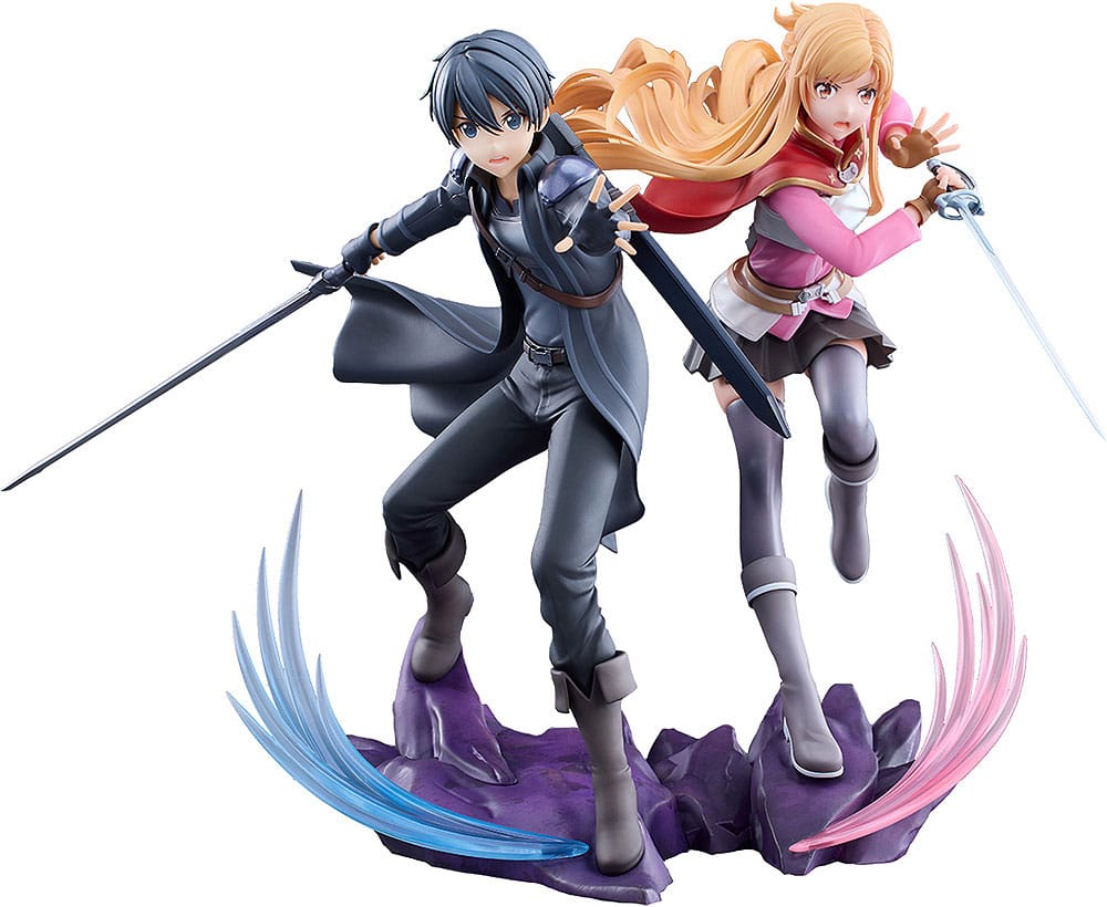 Sword Art Online Statue Progressive Scherzo of Deep Night Kirito & Asuna Set Ensoutoys