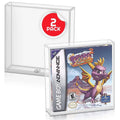 Acrylic Case 2 Pack for Gameboy/Gameboy Advance Games Evoretro