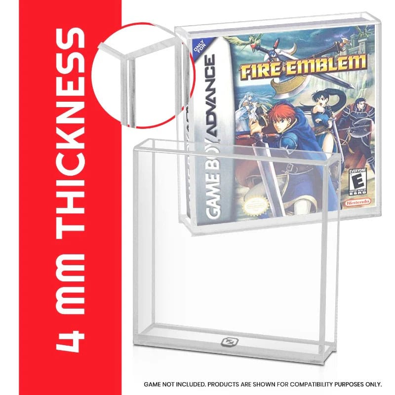 Acrylic Case 2 Pack for Gameboy/Gameboy Advance Games Evoretro