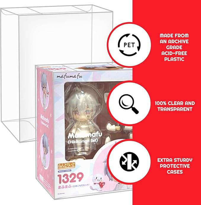 PET Protectors 10 Pack for Nendoroid Action Figures Evoretro