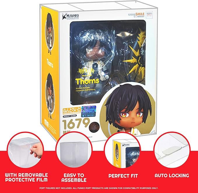 PET Protectors 10 Pack for Nendoroid Action Figures Evoretro