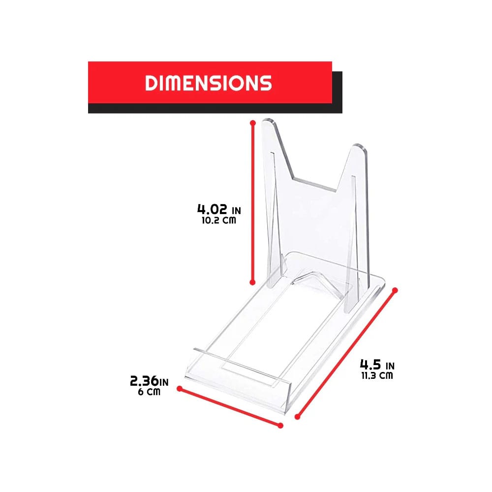 Adjustable Easel Stand 6 Pack Compatible with Video Game Cases Evoretro