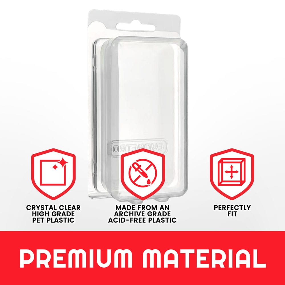 Clamshell PET Protectors 35 Pack for Action Figures XL Evoretro