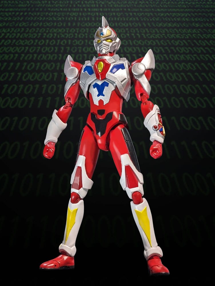 Gridman Universe HAF Action Figure Gridman Animation Style Evolution Toy