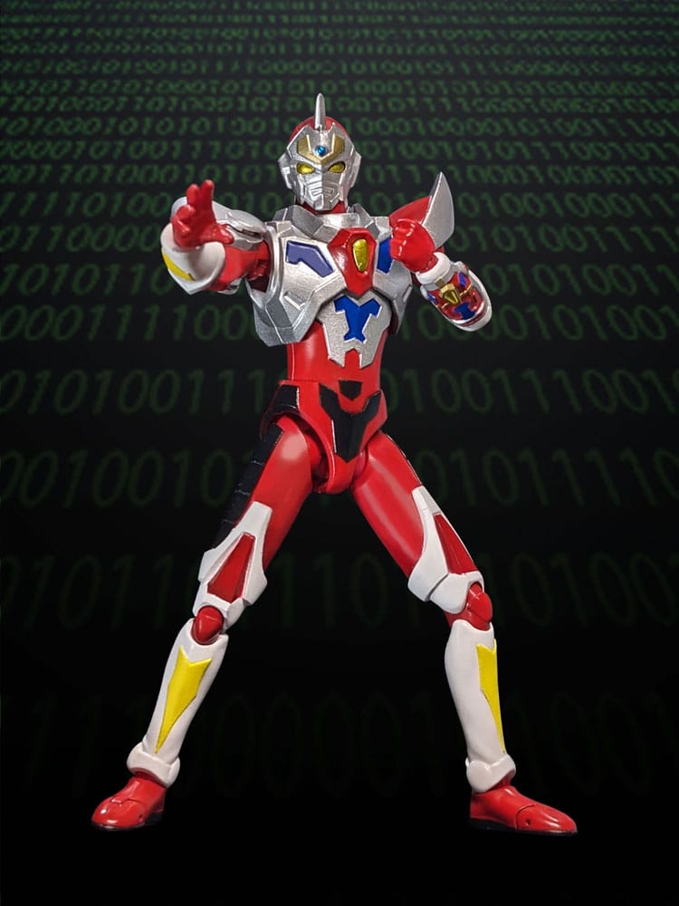 Gridman Universe HAF Action Figure Gridman Animation Style Evolution Toy