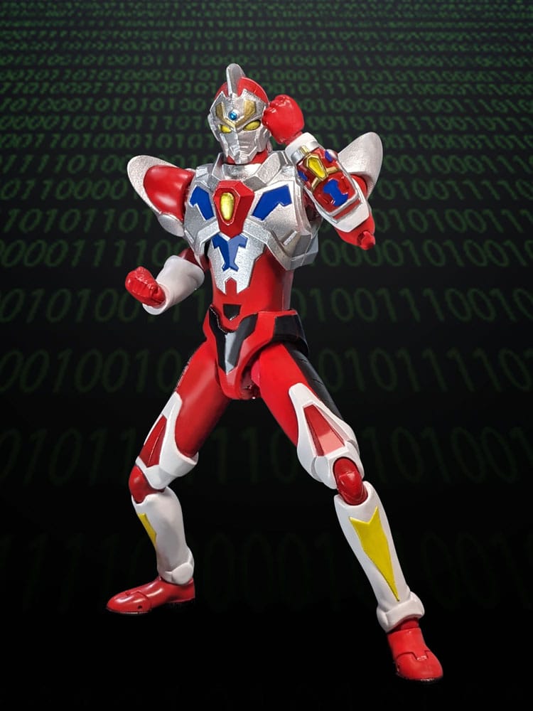 Gridman Universe HAF Action Figure Gridman Animation Style Evolution Toy