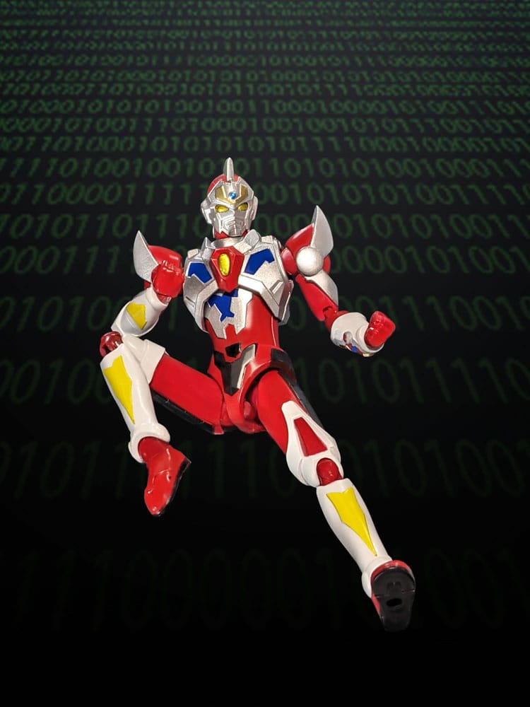 Gridman Universe HAF Action Figure Gridman Animation Style Evolution Toy