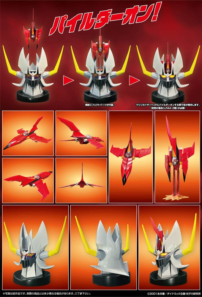 Mazinger Diecast Action Figure Metal Action Kaiser Pilder Renewal Ver. Evolution Toy