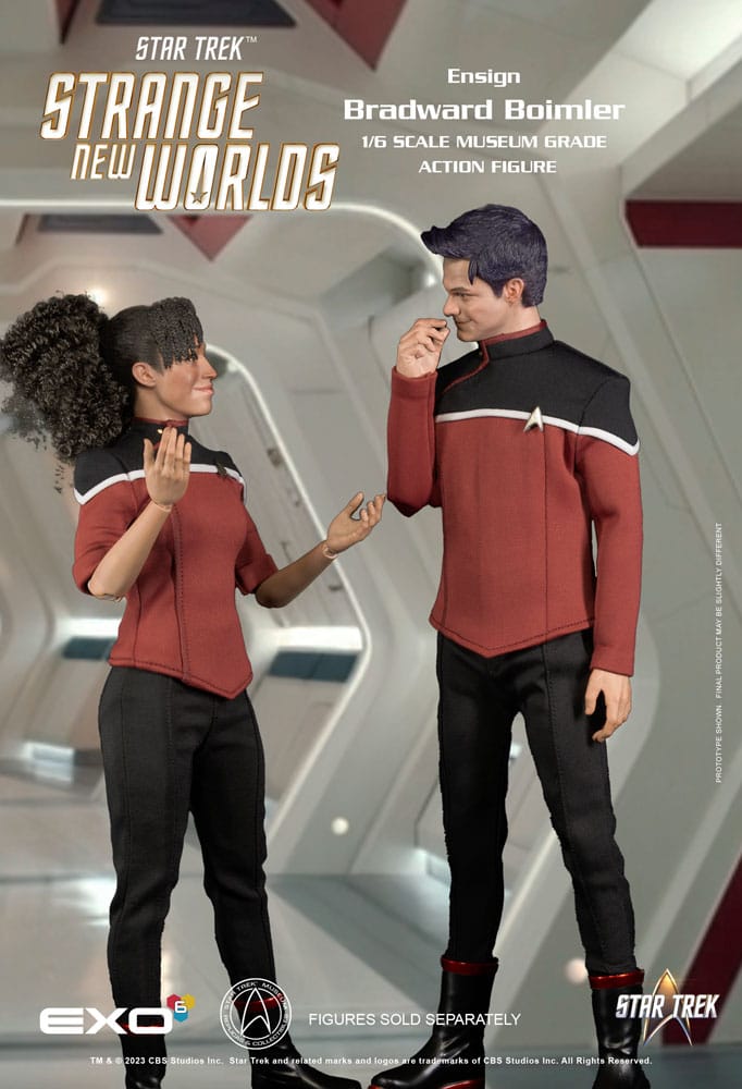 Star Trek Strange New Worlds Action Figure Ensign Boimler EXO-6