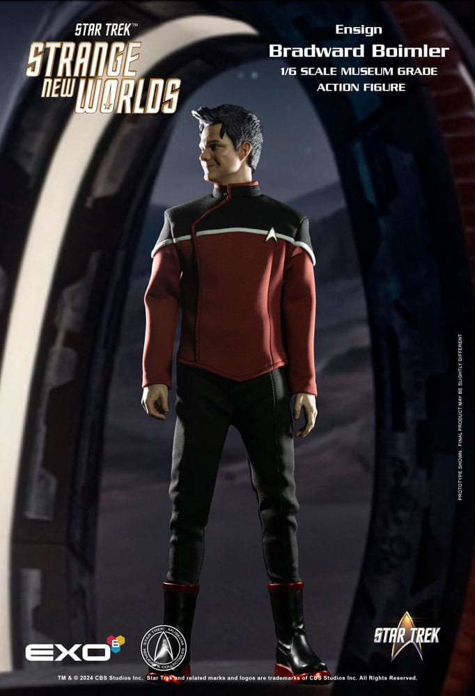 Star Trek Strange New Worlds Action Figure Ensign Boimler EXO-6