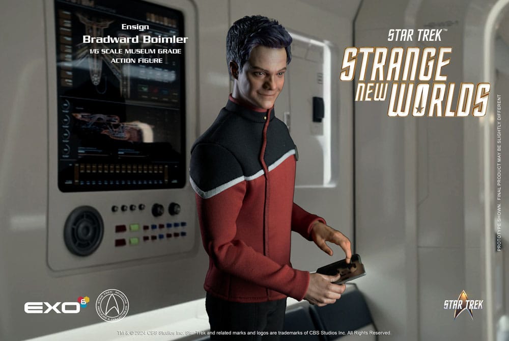 Star Trek Strange New Worlds Action Figure Ensign Boimler EXO-6