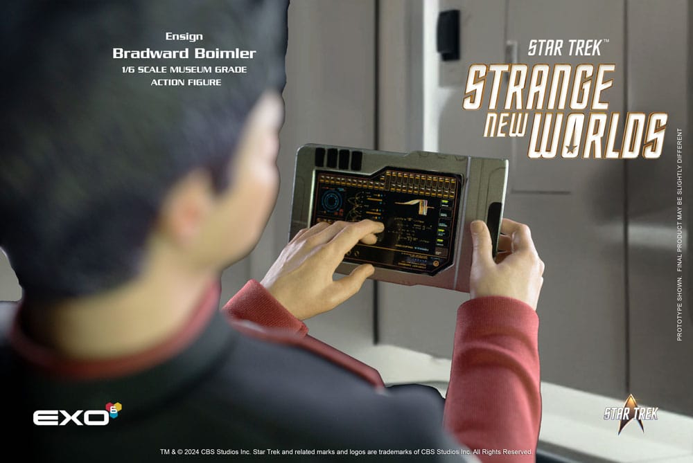 Star Trek Strange New Worlds Action Figure Ensign Boimler EXO-6