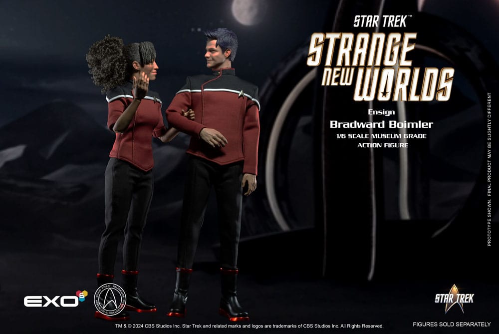 Star Trek Strange New Worlds Action Figure Ensign Boimler EXO-6