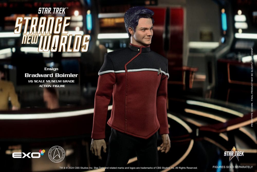 Star Trek Strange New Worlds Action Figure Ensign Boimler EXO-6