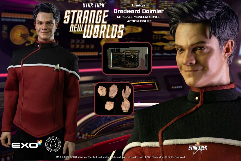Star Trek Strange New Worlds Action Figure Ensign Boimler EXO-6